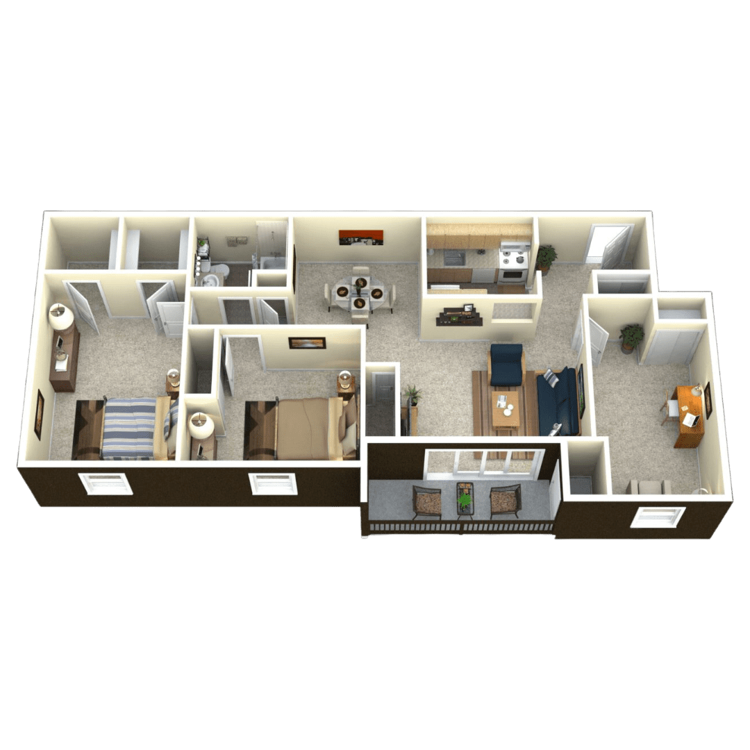 The Monterey 3 Bed